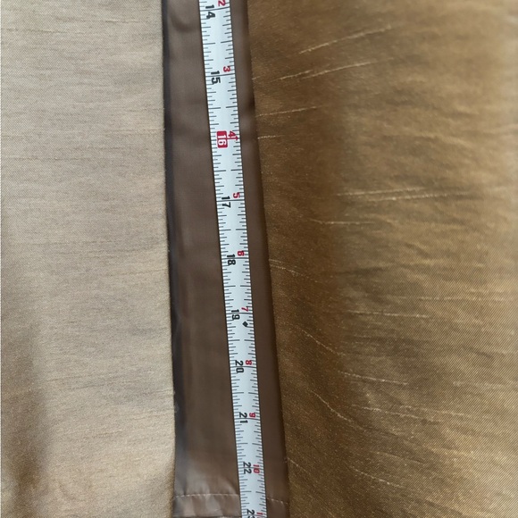 NWOT CACHE’ SATIN CHAMPAGNE MAXI LENGTH FORMAL FULLY LINED FORMAL  DRESS. SZ 16 - Picture 12 of 13